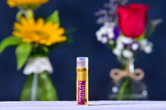 Tints Lip Balm made by Summer Smiles Honey Farm