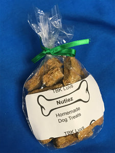 New Products!! Nutiez Homemade Dog Treats -TBK Luvs Homemade Fresh Pet Treats & Pet Toys