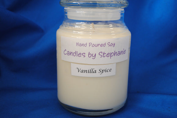 Vanilla Spice 24 oz. Soy Jar Candle - Stephanie Randall