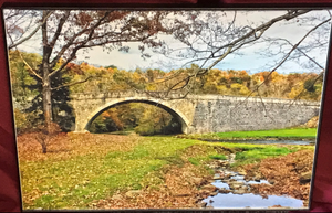 Framed Photo of "Casselman Bridge" Photographed by Carol Saylor