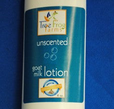 Goats Milk Body Lotion - Unscented - Tree Frog Farm