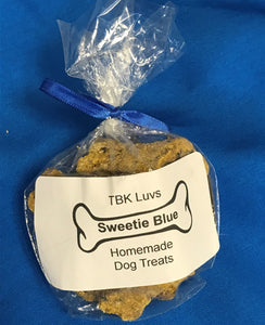 New Products!! Sweetie Blue Homemade Dog Treats - TBK Luvs Homemade Fresh Pet Treats & Pet Toys